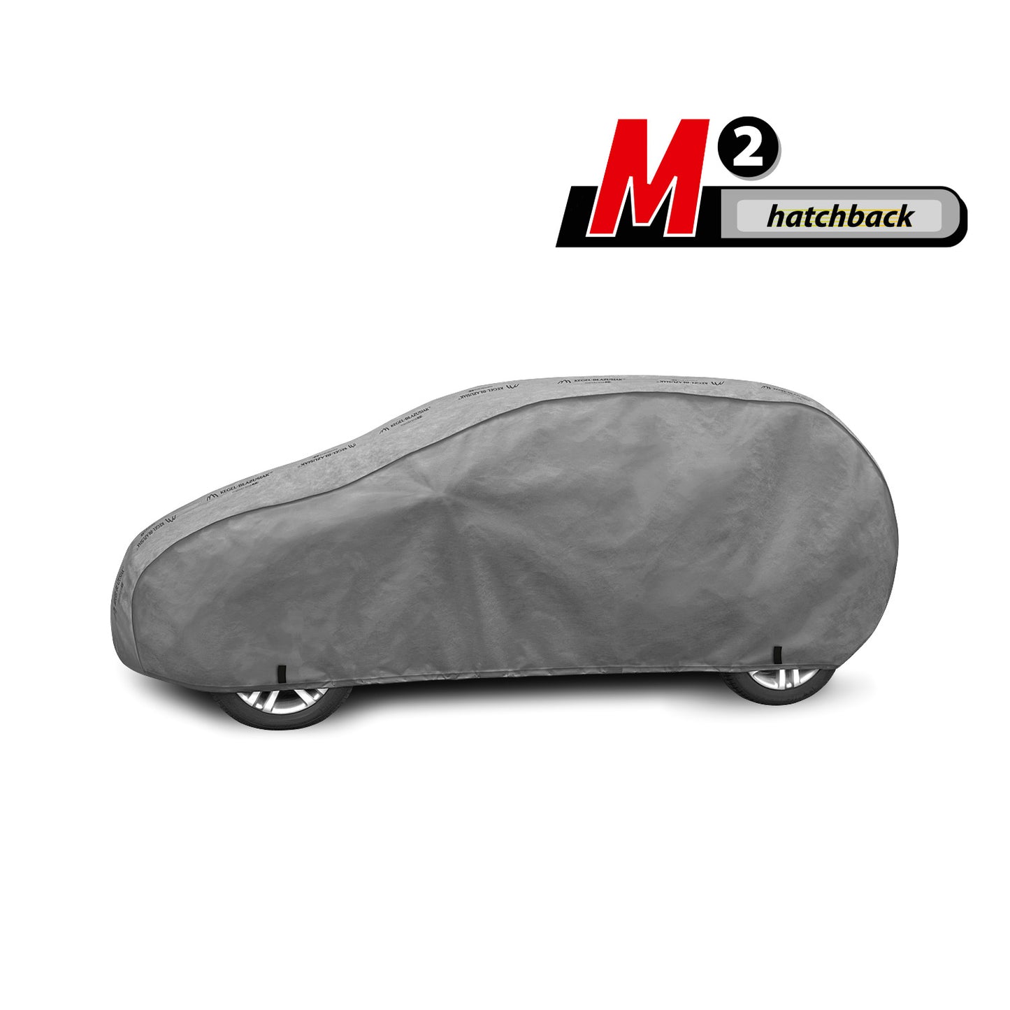 Přikrývka na auto Kegel Mobile velikost M2 šedá pro hatchback 380-405 cm