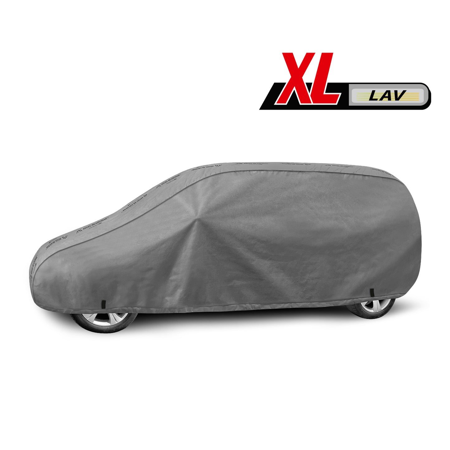 Přikrývka na auto Kegel Mobile velikost XL šedá pro VAN/VOZIDLO 443-463 cm