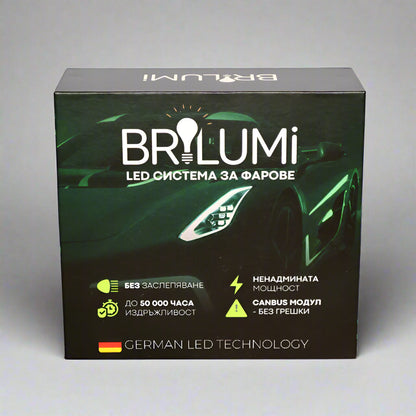 Systém LED světlometů D5S - BRILUMI XENITE - 100W - CANBUS 6000K
