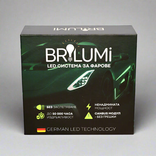 Systém LED světlometů D5S - BRILUMI XENITE - 100W - CANBUS 6000K