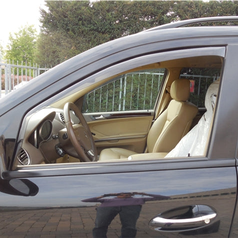 Přední deflektory FARAD pro Mercedes-Benz M-Class W164 (2005–2011), 2 ks, 5 dveří