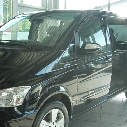 Přední deflektory FARAD pro Mercedes-Benz Vito W639 (2003–2013) / Viano W639 (2004–2014) / Vito/V-Class W447 (2014+), 2 ks.