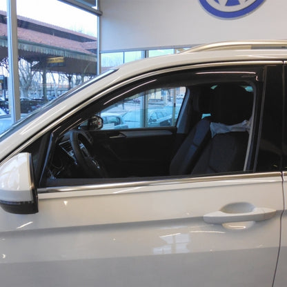 Přední deflektory FARAD pro Volkswagen Tiguan II AD1 (2016–2023) / SEAT Tarraco KN2 (2019–2024), 2 ks, 5dveřové velkoprostorové vozy