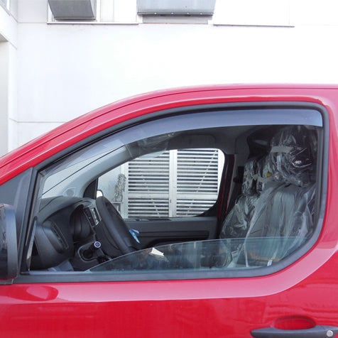 Přední deflektory FARAD pro Opel Vivaro C K0 (2019+) / Citroën Jumpy III K0 / Peugeot Expert III K0 / Toyota ProAce II K0 (2016+), 2 ks.
