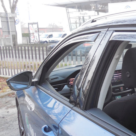 Přední větrné clony FARAD pro Škoda Kamiq NW4 (2019+), 2 ks, 5 dveří