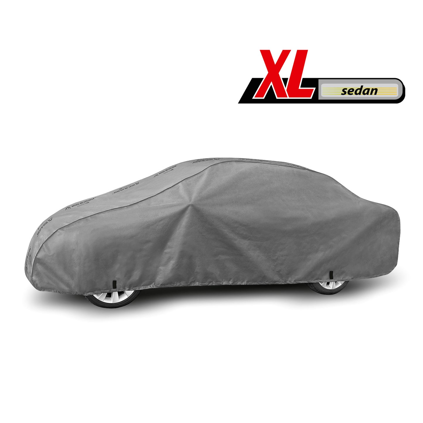 Přikrývka na auto Kegel Mobile velikost XL šedá pro sedan 472-500 cm
