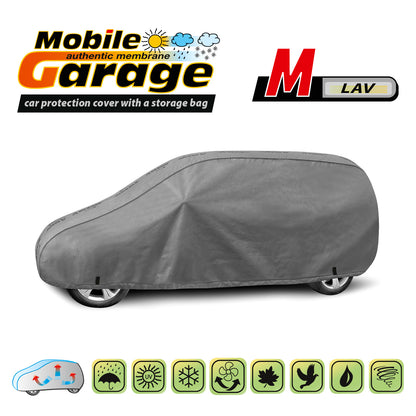 Přikrývka na auto Kegel Mobile velikost M šedá pro VAN/VAŇ 400-423 cm