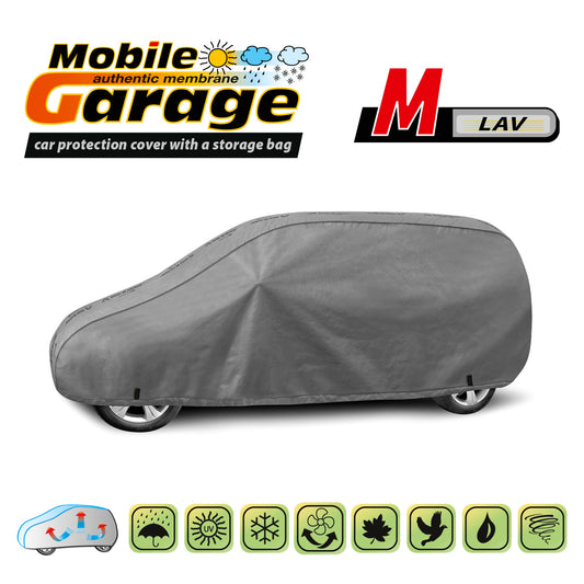 Přikrývka na auto Kegel Mobile velikost M šedá pro VAN/VAŇ 400-423 cm