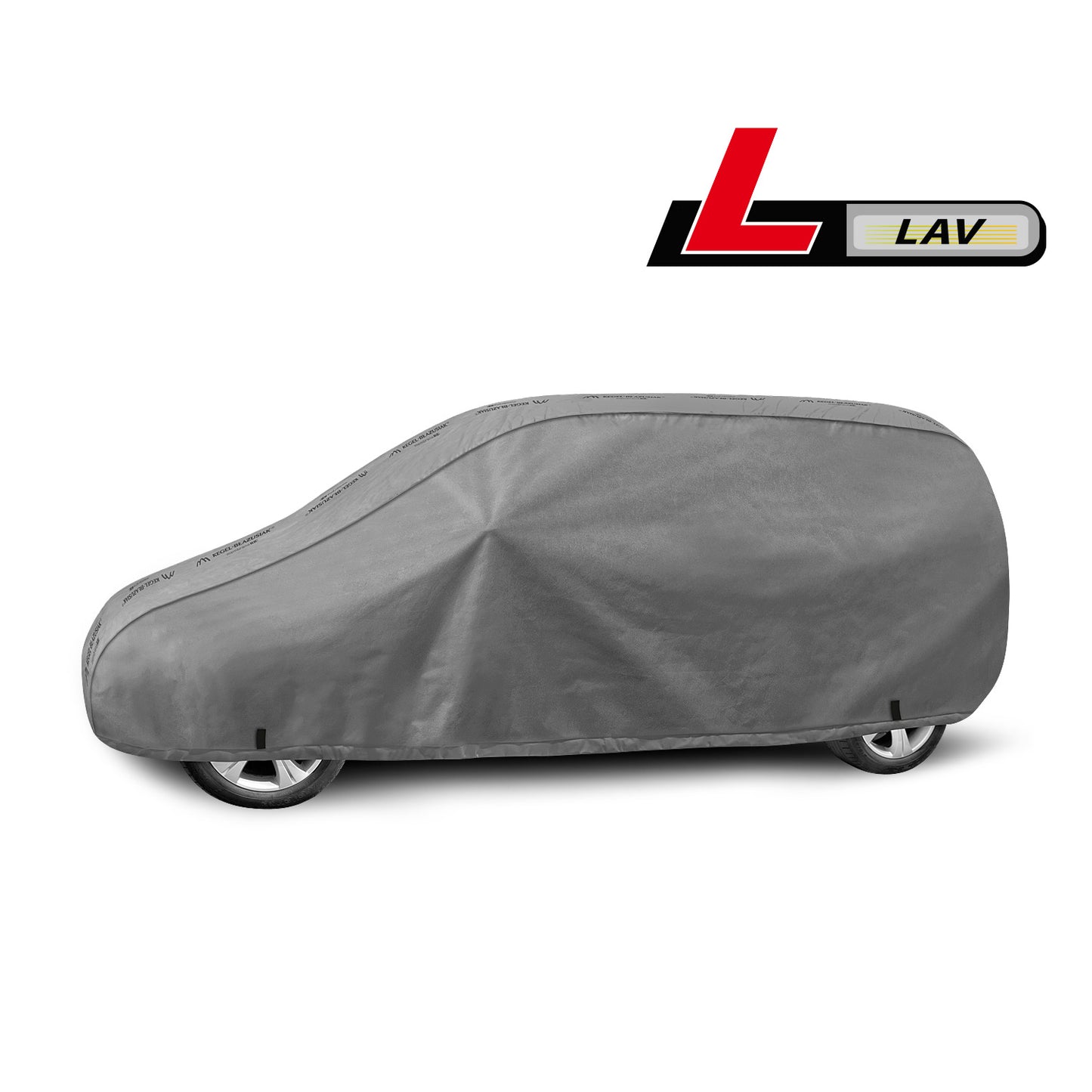Přikrývka na auto Kegel Mobile velikost L šedá pro VAN/VAŇ 423-443 cm