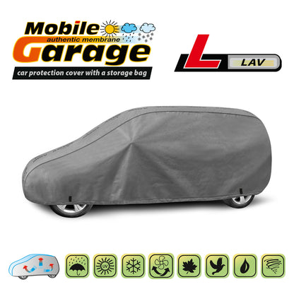 Přikrývka na auto Kegel Mobile velikost L šedá pro VAN/VAŇ 423-443 cm