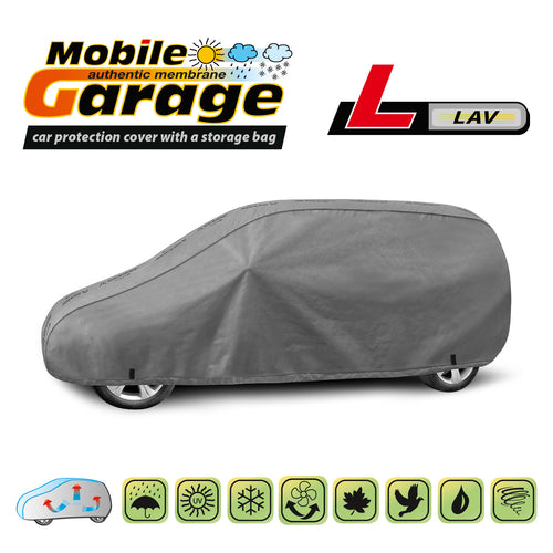 Přikrývka na auto Kegel Mobile velikost L šedá pro VAN/VAŇ 423-443 cm