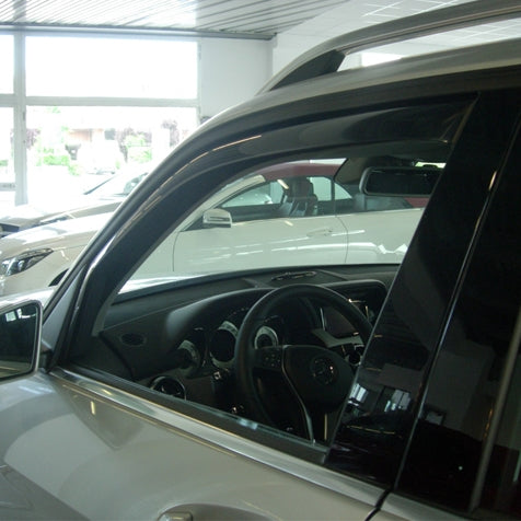 Přední deflektory FARAD pro Mercedes-Benz GLK X204 (2008–2015), 2 ks, 5 dveří