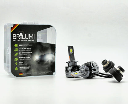 LED soustava pro světlomety D2S - BRILUMI XENITE - 100W - CANBUS 6000K