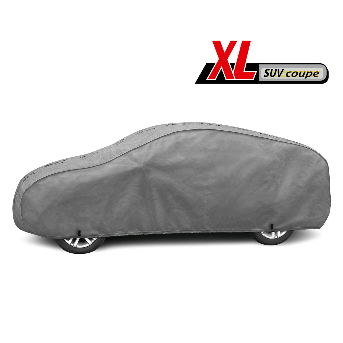 Přikrývka na auto Kegel Mobile velikost XL šedá pro SUV kupé 475-500 cm