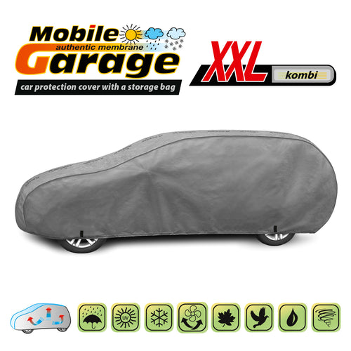 Přikrývka na auto Kegel Mobile velikost XXL šedá pro Combi/Комби 485-505 cm