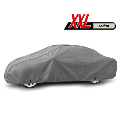 Přikrývka na auto Kegel Mobile velikost XXL šedá pro sedan 500-535 cm