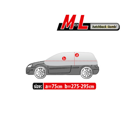Přikrývka Kegel Optimal M-L pro střechu a okna – hatchback/kombi