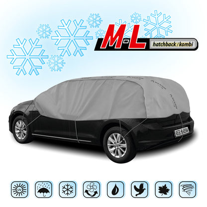 Přikrývka Kegel Optimal M-L pro střechu a okna – hatchback/kombi