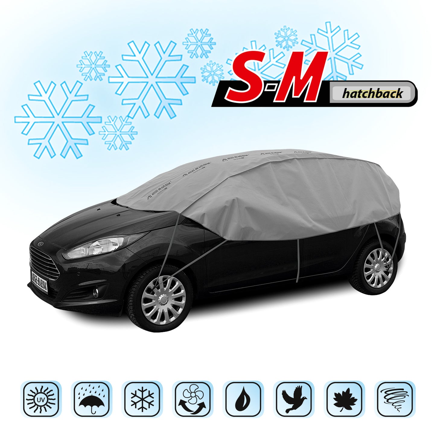 Přikrývka Kegel Optimal S-M pro strop a okna – hatchback